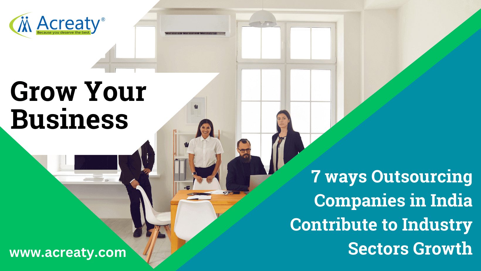 7 ways Outsourcing Companies in India Contribute to Industry Sectors Growth