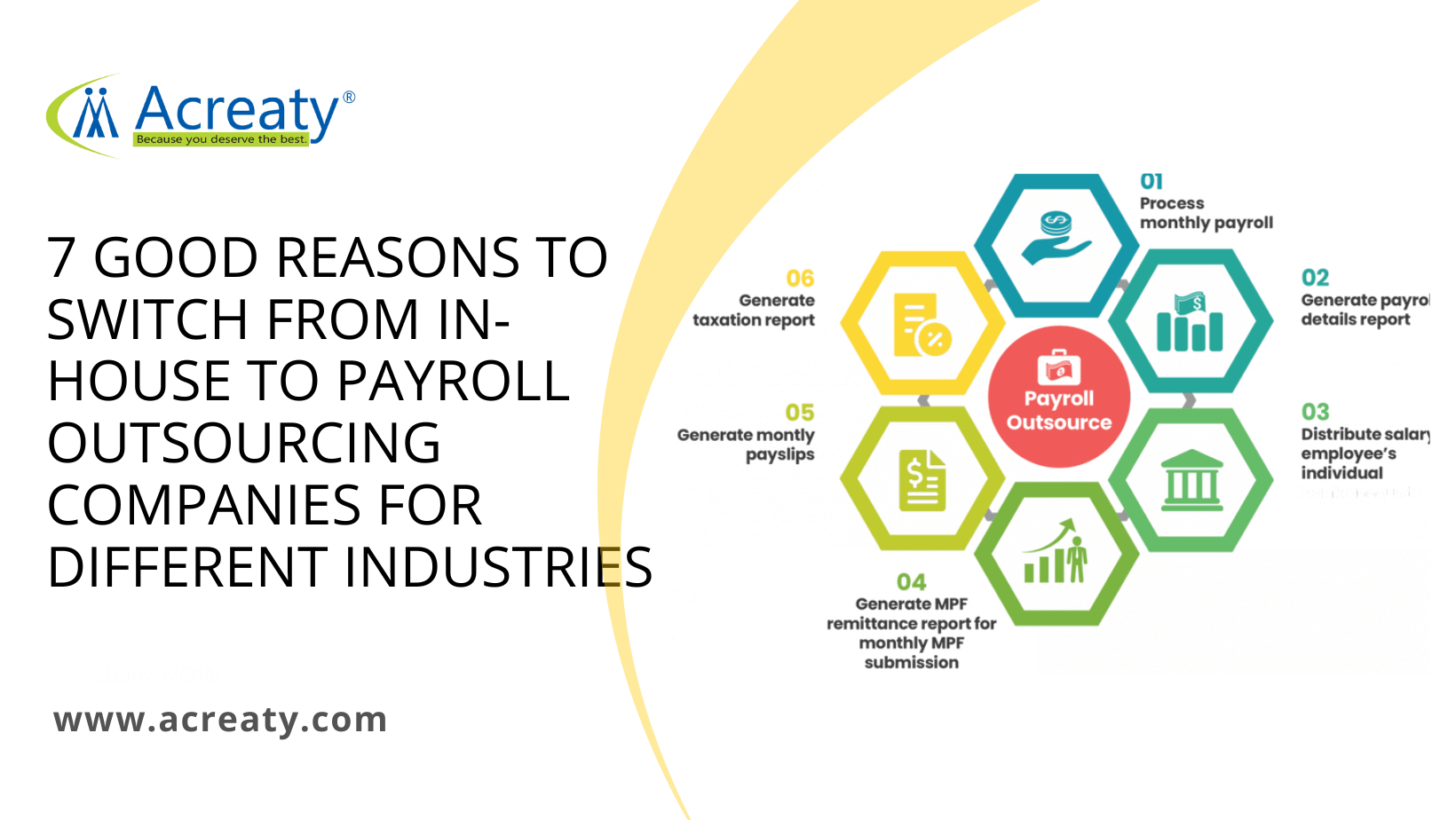 7 Good Reasons to switch from in-house to payroll outsourcing companies for different industries