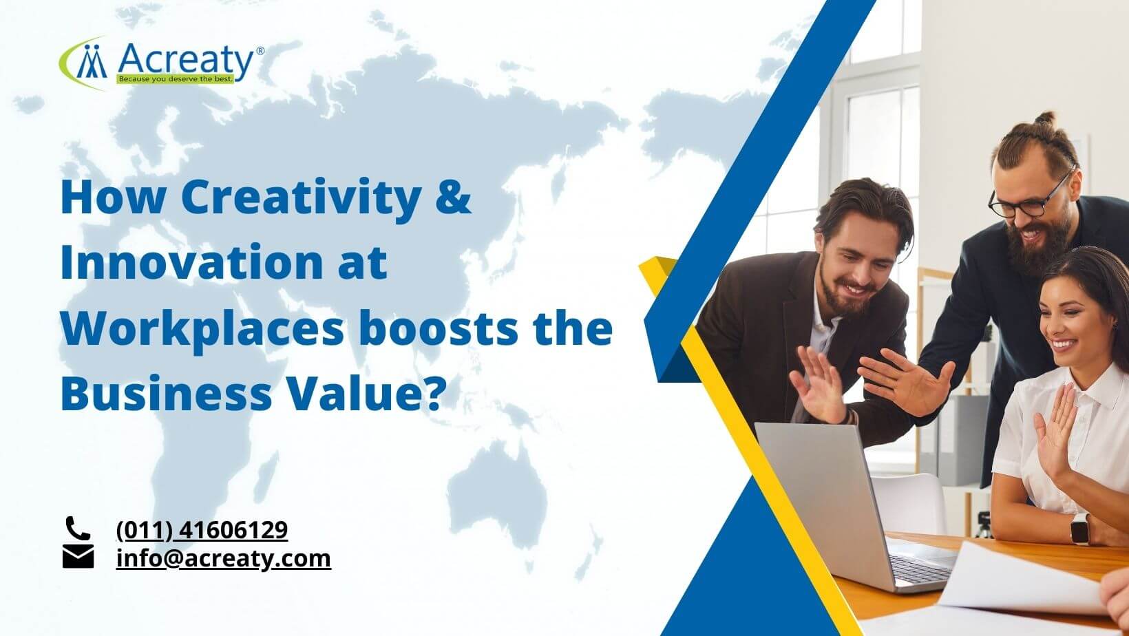 How Creativity & Innovation at Workplaces boosts the Business Value?